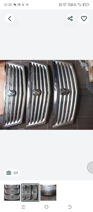 Toyota Альфард Решетка радиатора дорест.