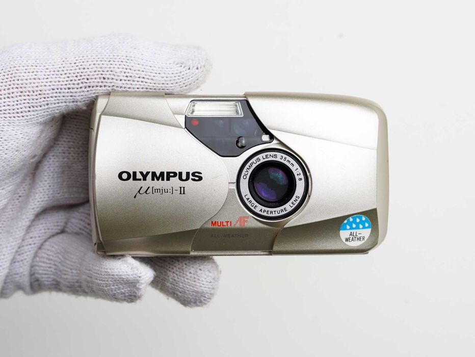 Olympus MJU II/2 Stylus Point and Shoot Film Camera