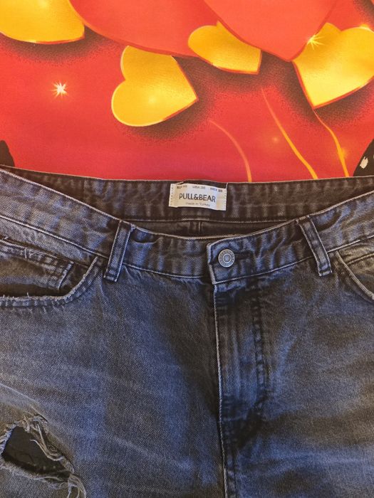 Blugi scurti rupti 3 culori diferite