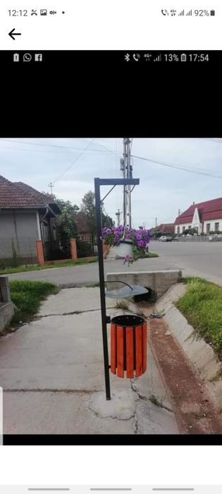 De vânzare banci coșuri Stâlp
