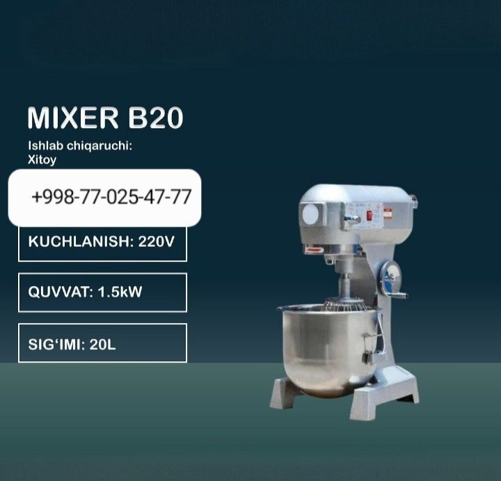 МИКСЕР ТЕСТОМЕШАЛКА mekser meksir mikser mixer aralashtirgich qorgich