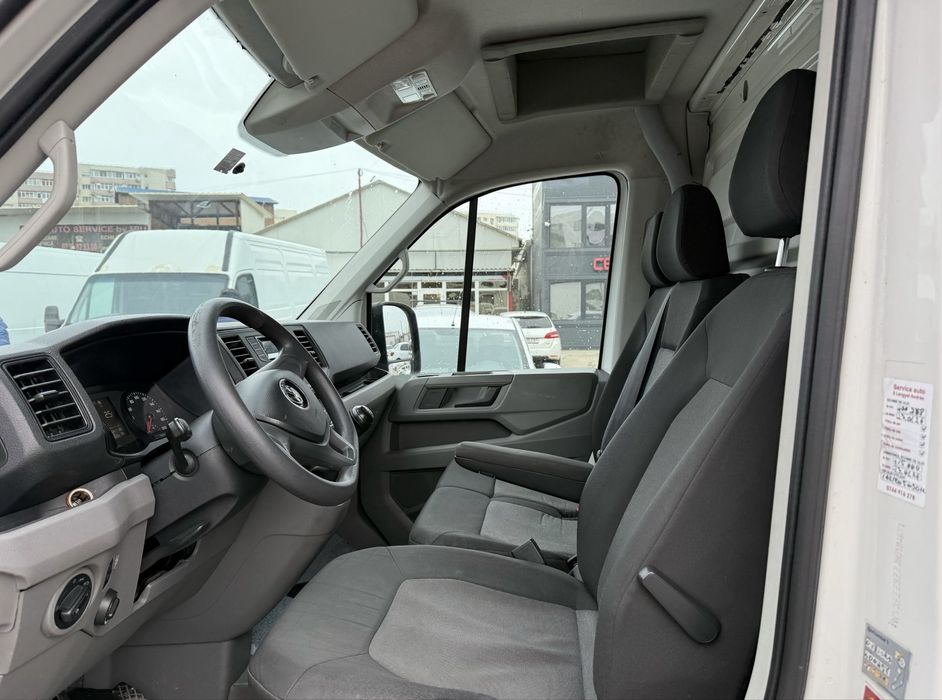 Inchiriez Duba Transport Prelata CUB - Inchirieri Dube Fara Sofer - Rent a Car Autoutilitare VW Crafter 2019 - Minim 5 Zile - Inchiriere Autoutilitara