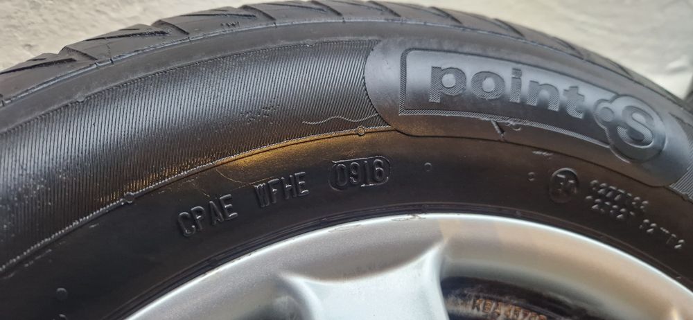 Алуминиеви джанти с гуми 15"