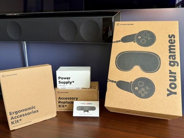 Steam Frame + Accessories + Arcturus Camera