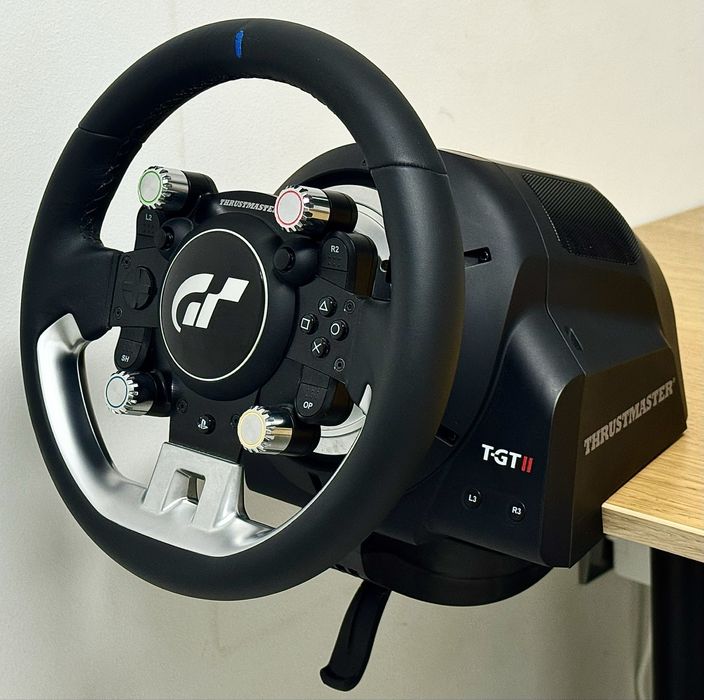 Thrustmaster T-GT II - Volan + Baza + Pedale - Garantie Emag.