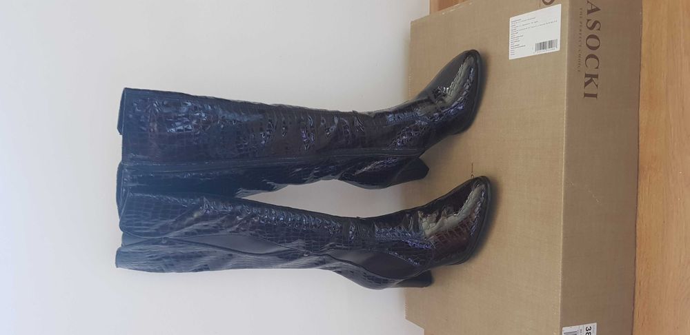 Cizme dama din piele