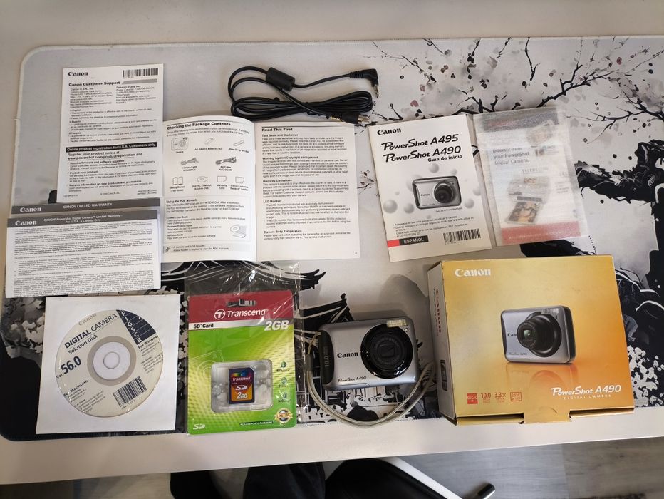 фотоаппарат мыльница "Canon powershot a490"