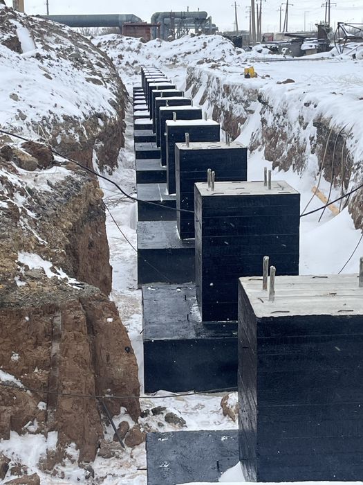 Фундамент, монолитные работы