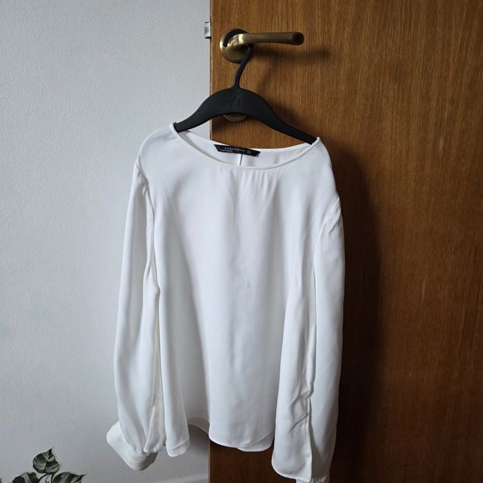 Bluza alba Zara masura M