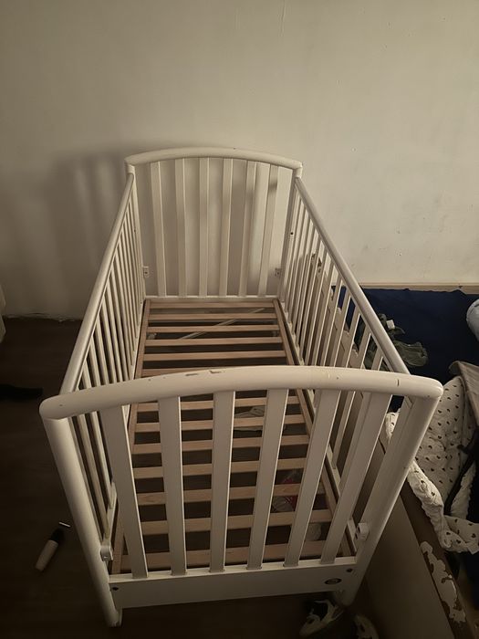 Детский манеж белый цвет