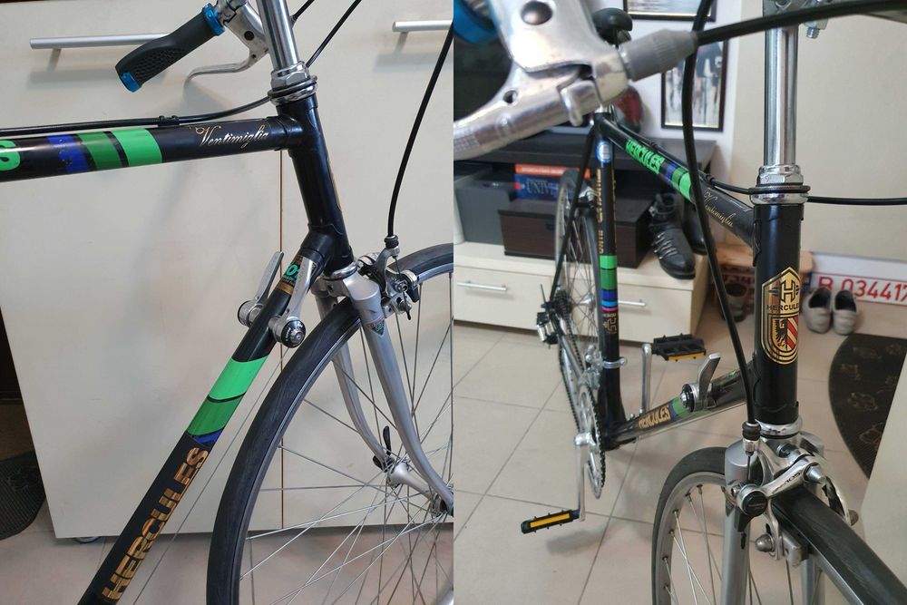 Hercules Ventimiglia - cursiera/oras - TT.58 ST.58 11.12kg 2x6 indexed
