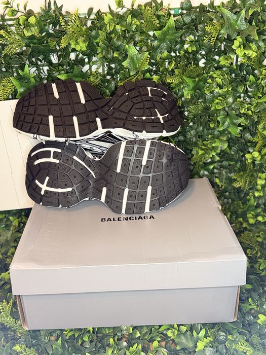 Adidasi Balenciaga Extreme logo-detailing low-top sneakers