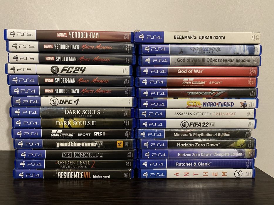 СРОЧНАЯ ПРОДАЖА! Диски пс4 / пс5 Человек паук 2,Рагнарок ,игры ps4/ps5