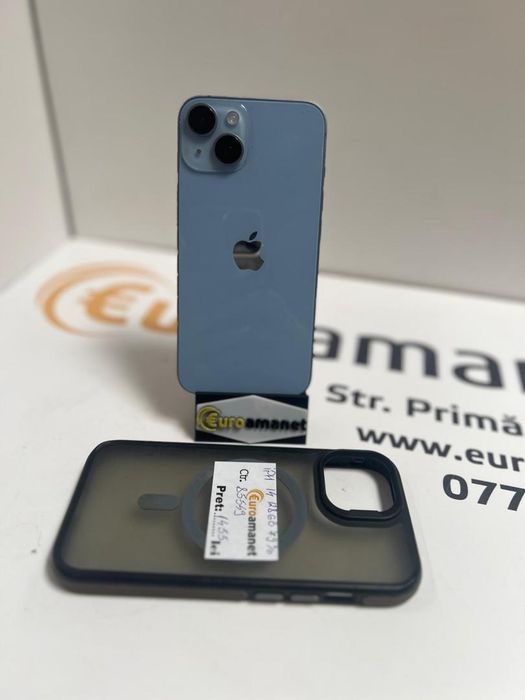 Telefon mobil Apple iPhone 14, 128GB, Baterie 79% -P-