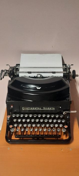 Mașină de scris Continental Silenta 1936