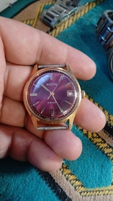 Vînd ceas wostok 18 rubine e impecabil pret 300 lei