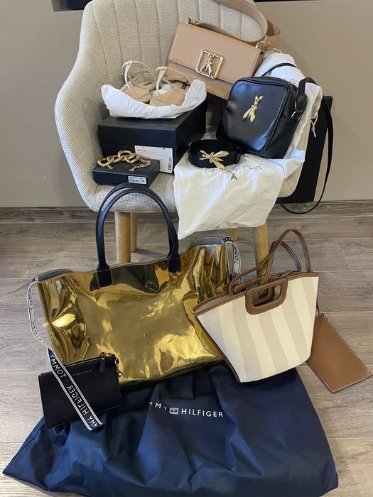 Patrizia Pepe Tommy Hilfiger Zara чанта