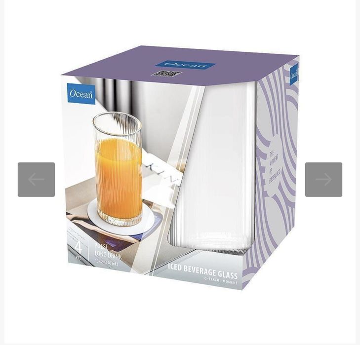 OCEAN PULSE HORECANO Чаша висока 6 бр.