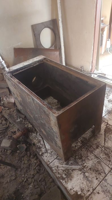 Печь котёл паровой