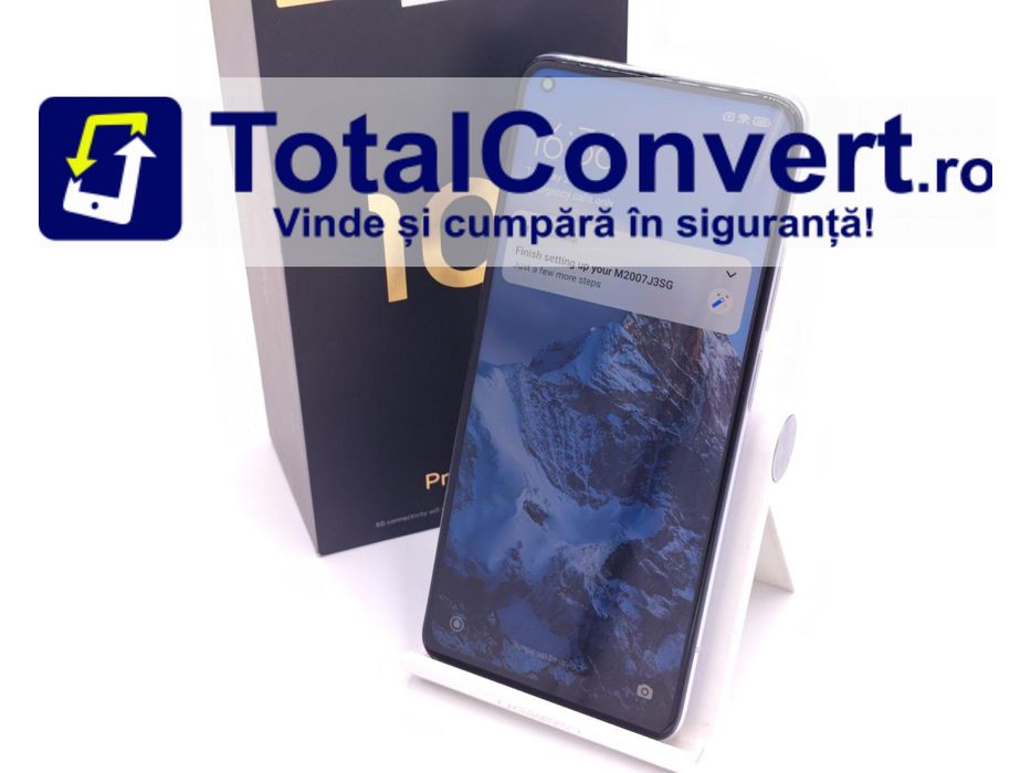 Xiaomi Mi 10T Pro 5G 128GB Lunar Silver, Garantie 24 luni | #D96510