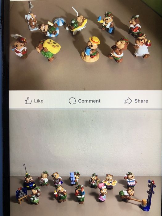 Masiunte, set ou kinder figurine