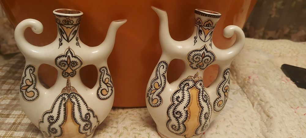 Кумганы  винтажный флакон для духов чайник