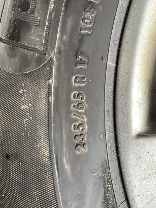 Set jante aliaj 5x112 R17 cu anvelope de iarna 235 65 R17