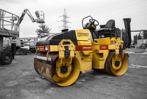 Аренда катка 3-5 тонн Мини погрузчик Каток аренда бобкат