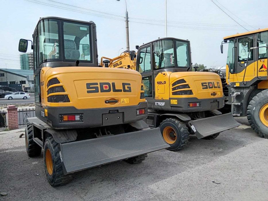 Колесный экскаватор SDLG E765F - 0,21 куб.м   (от компании VOLVO)