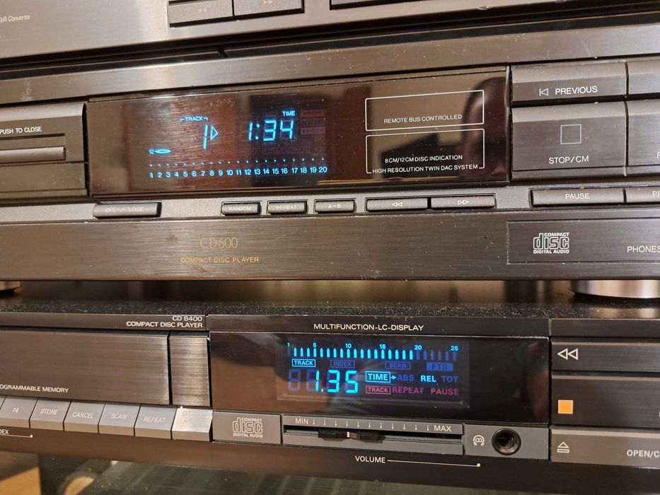 Cd playere diverse Sony JVC Philips Grundig