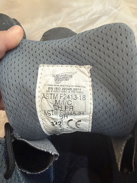 Летняя спец обувь Red wing shoes
