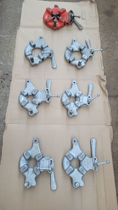 cap filetare suport bacuri set cutite filiera teava buloane ridgid