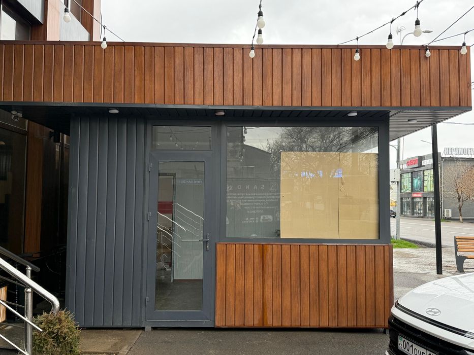 Будка для фаст фуда и мороженное