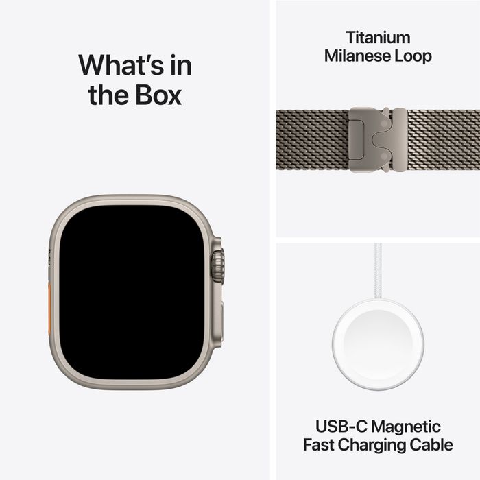 Новый Apple Watch Ultra 2 Titanium Milanese Loop • Часы •