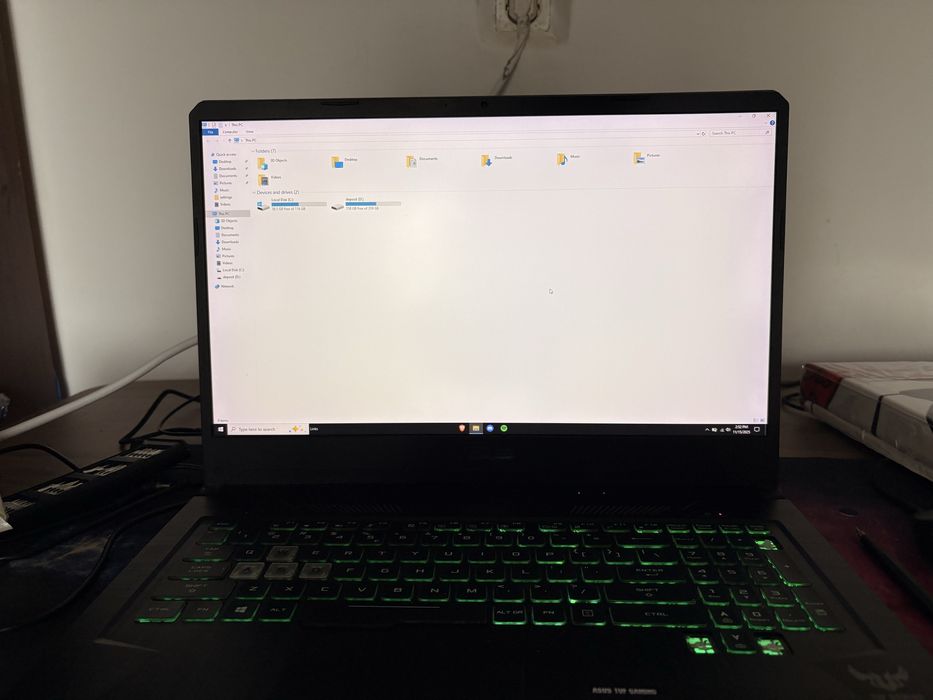 Laptop gaming Asus, TUF 705DT (descriere)