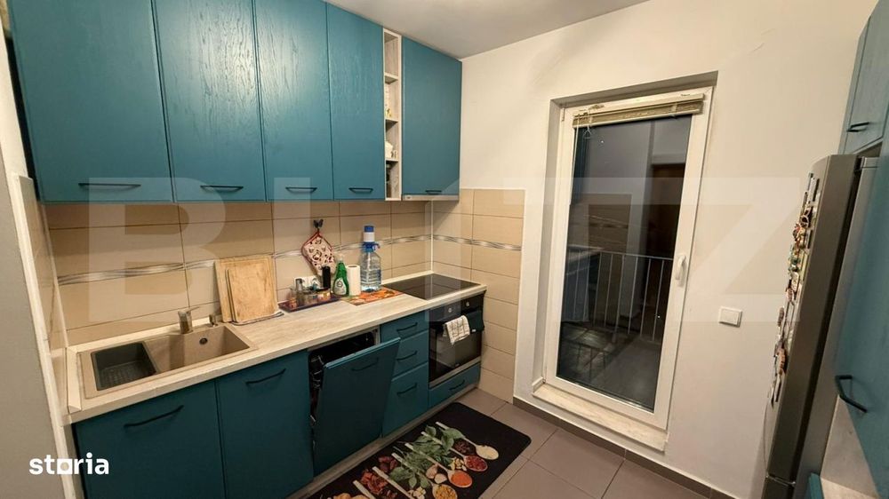 Apartament cu 2 camere, 60 mp, parcare subterana, Dambu Rotund — fotografia 3