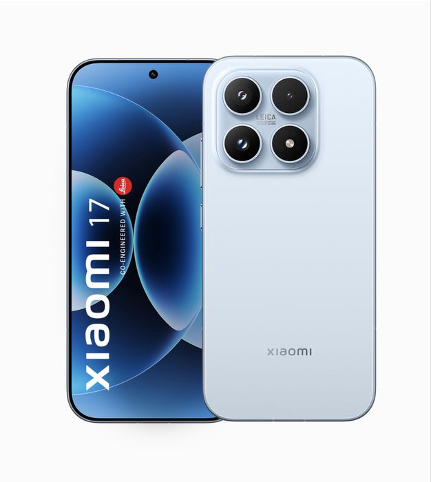 НОВ!!! Xiaomi 17, 12GB, 512GB, Ice Blue