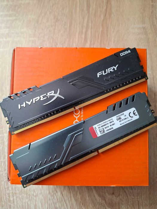 Продам ОЗУ Kingston HyperX FURY DDR4 16 (2х8) GB 2666 MHz