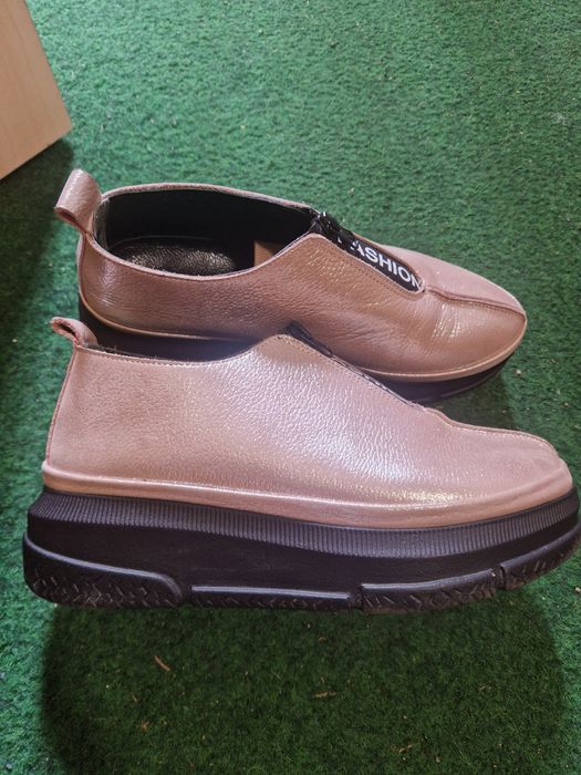 Pantofi, balerini piele naturala, marime  38