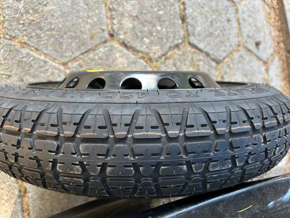 Резервна гума /патерица/ с чисто нова гума DUNLOP 125/70/16