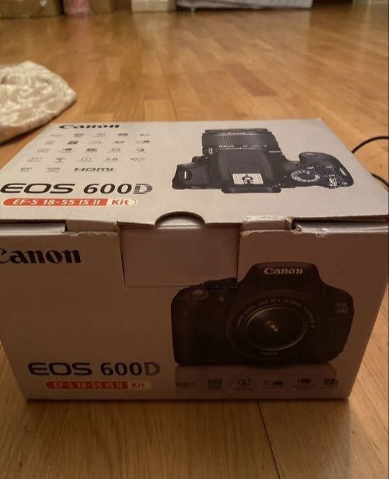 Canon 600D 3 batareyka yangi