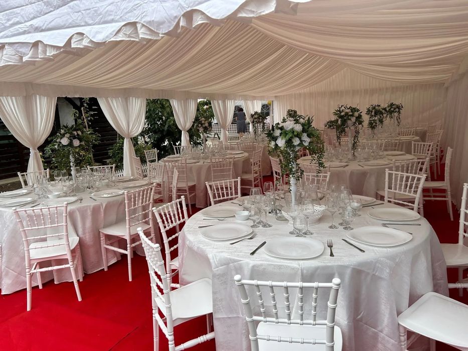 Vand cort evenimente 6x12 -complet echipat