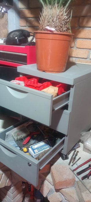 Rolbox tabla trei sertare fiset dulap scule organizator