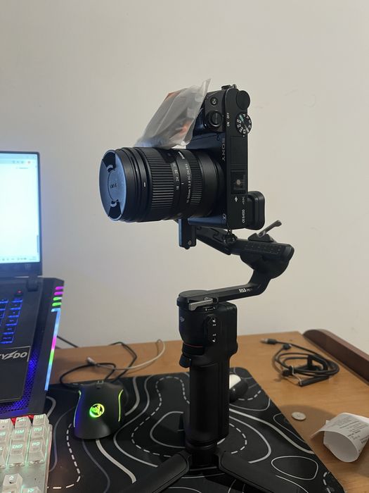 Sony A6400+обективь Sigma 18-50mm 2/8+Ronin RS 3mini + ND Filters