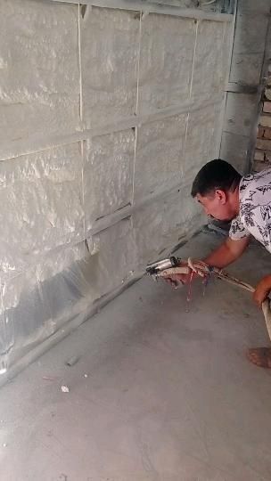 Утепление  домов пенополиуретан