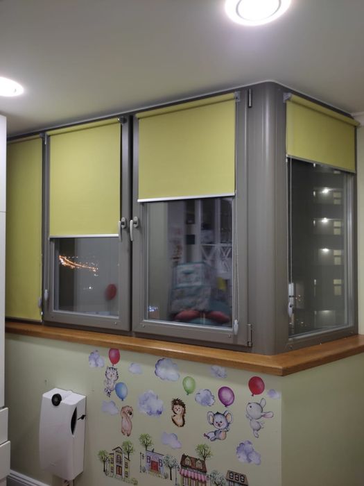 Жалюзи, Ролл шторки