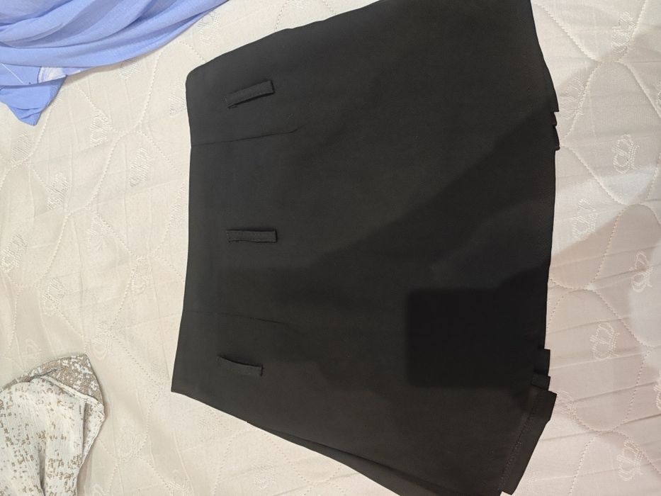 Черная мини Юбка размер L