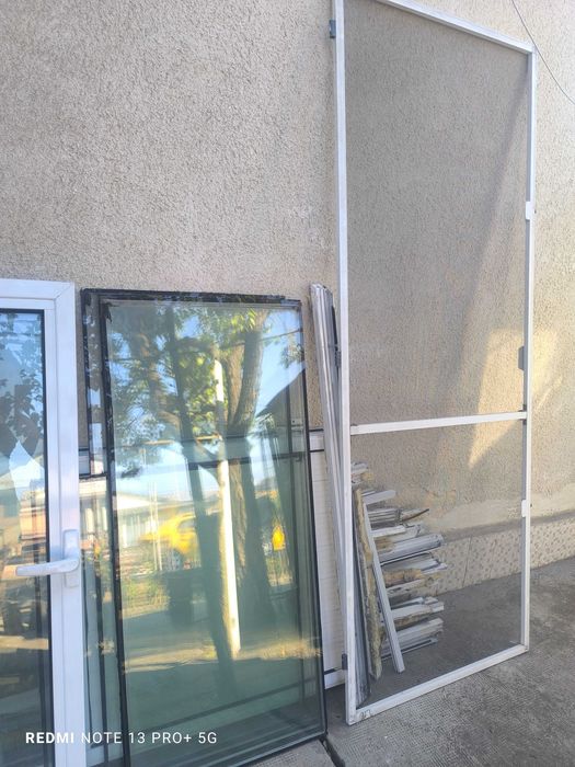 Tamplarie termopan - 2 usi balcon, 3 dormitoare,plasa tantari