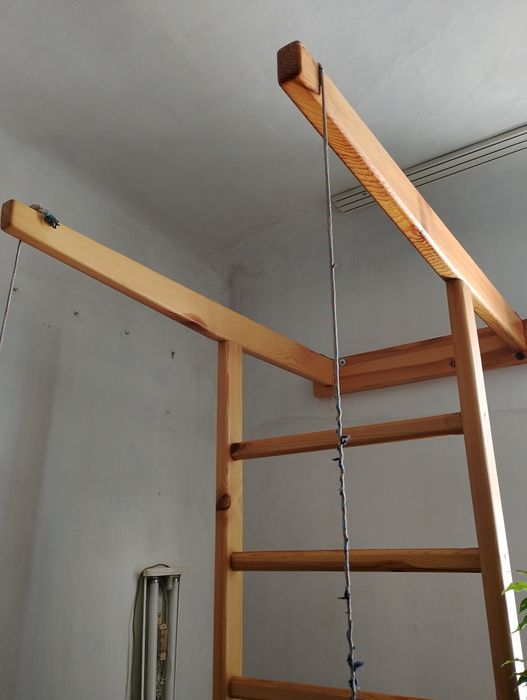 Шведская стенка турник из дерева