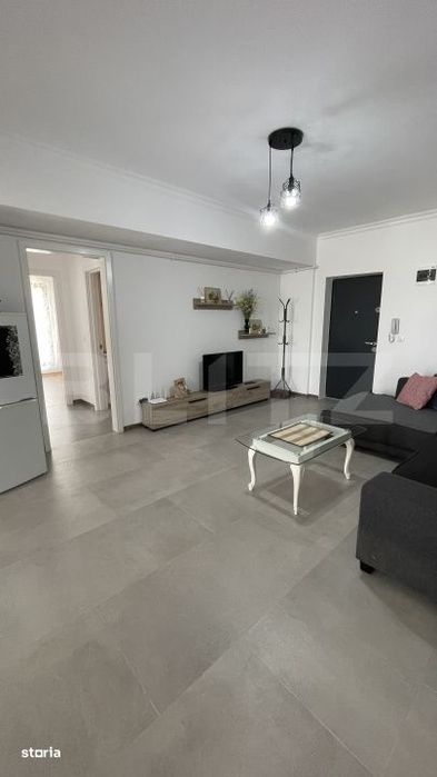 Apartament bloc nou, 72 mp, 2 dormitoare si living, parter, zona Nord — fotografia 1